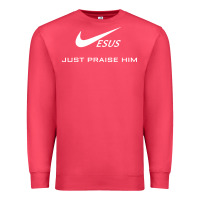 Cardinal jesus just praise him jesus surfed christian Premium Sweatshirt - artisFamous