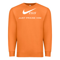 Carrot jesus just praise him jesus surfed christian Premium Sweatshirt - artisFamous