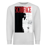 Dove Grey scarface distressed movie photo Premium Sweatshirt - artisFamous