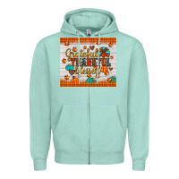 Seafoam grateful thankful blessed Zipper Hoodie - JahusDesignShop