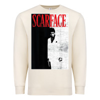 Sandshell scarface distressed movie photo Premium Sweatshirt - artisFamous