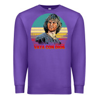 Purple point break Premium Sweatshirt - artisFamous