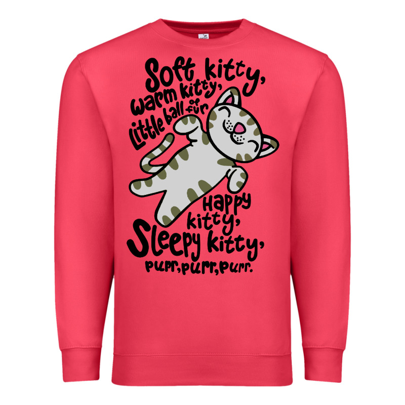 Soft Kitty Warm Kitty Premium Sweatshirt by artisFamous | Teevron