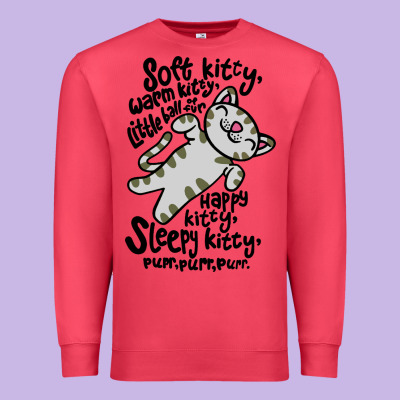 Soft Kitty Warm Kitty Premium Sweatshirt Designed By Artisfamous