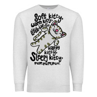 Oatmeal Heather soft kitty warm kitty Premium Sweatshirt - artisFamous