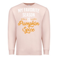 Pale Pink my favorite season is pumpkin spice Premium Sweatshirt - artisFamous