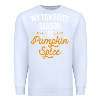 White my favorite season is pumpkin spice Premium Sweatshirt - artisFamous