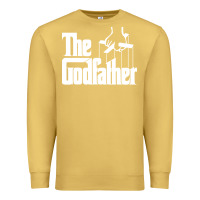 Antique Gold the godfather original white title Premium Sweatshirt - artisFamous