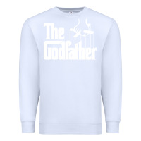 White the godfather original white title Premium Sweatshirt - artisFamous