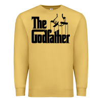 Antique Gold the godfather original white title Premium Sweatshirt - artisFamous