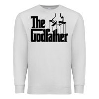 Dove Grey the godfather original white title Premium Sweatshirt - artisFamous