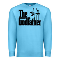 Ocean Blue the godfather original white title Premium Sweatshirt - artisFamous