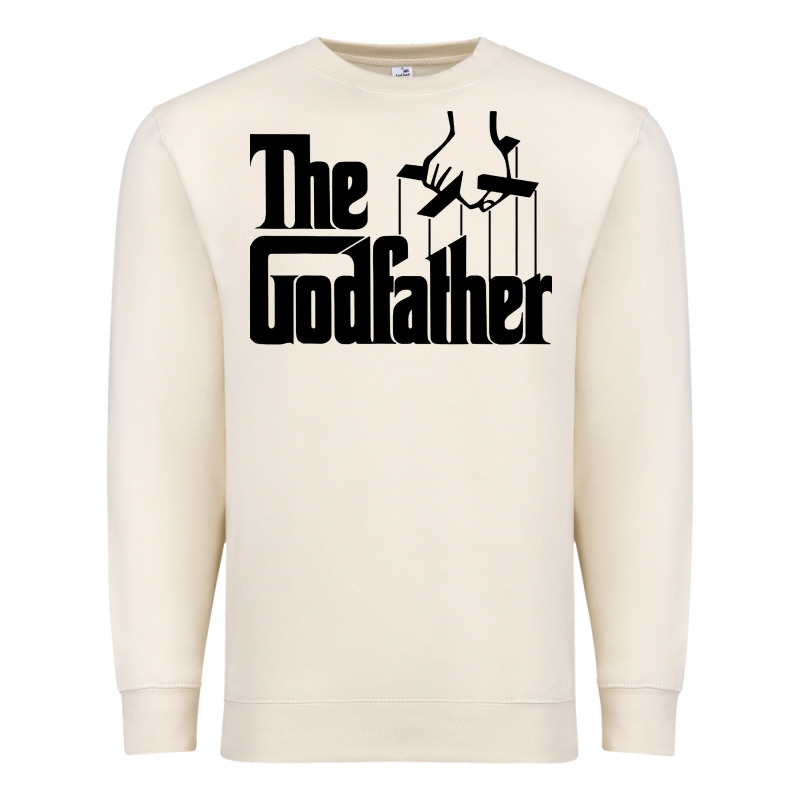 The Godfather Original White Title Premium Sweatshirt by artisFamous | Teevron