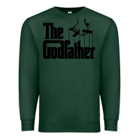 Sports Green the godfather original white title Premium Sweatshirt - artisFamous