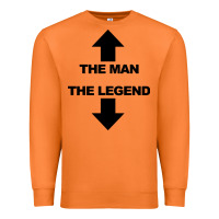 Carrot the man the legend funny adult humor Premium Sweatshirt - artisFamous