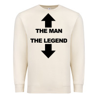 Sandshell the man the legend funny adult humor Premium Sweatshirt - artisFamous