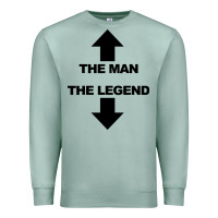 Seafoam the man the legend funny adult humor Premium Sweatshirt - artisFamous