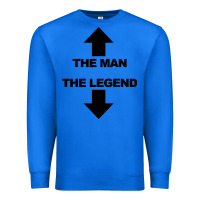 True Royal the man the legend funny adult humor Premium Sweatshirt - artisFamous