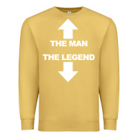 Antique Gold the man the legend funny adult humor Premium Sweatshirt - artisFamous