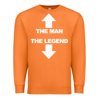 Carrot the man the legend funny adult humor Premium Sweatshirt - artisFamous