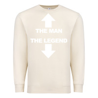 Sandshell the man the legend funny adult humor Premium Sweatshirt - artisFamous