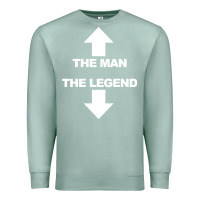 Seafoam the man the legend funny adult humor Premium Sweatshirt - artisFamous