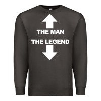 The Man The Legend Funny Adult Humor Premium Sweatshirt | Teevron