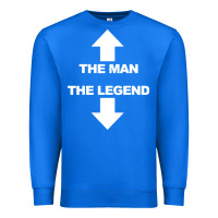 True Royal the man the legend funny adult humor Premium Sweatshirt - artisFamous