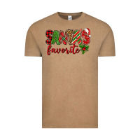 Vintage Coffee Santa's Favorite Vintage Tee - BundleAndBundleShop