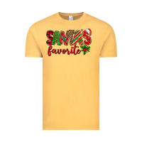 Vintage Mustard Santa's Favorite Vintage Tee - BundleAndBundleShop
