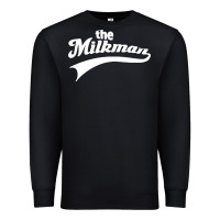 Black the milk man Premium Sweatshirt - artisFamous