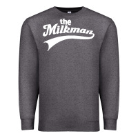 Charcoal Heather the milk man Premium Sweatshirt - artisFamous