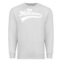 Dove Grey the milk man Premium Sweatshirt - artisFamous