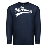 Navy the milk man Premium Sweatshirt - artisFamous