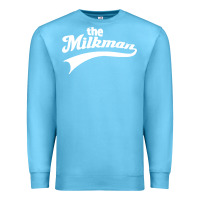 Ocean Blue the milk man Premium Sweatshirt - artisFamous