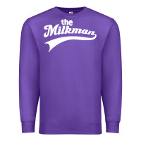 Purple the milk man Premium Sweatshirt - artisFamous