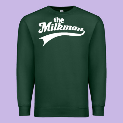 The Milk Man Premium Sweatshirt Designed By Artisfamous