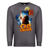 Charcoal Heather bark at the moon Premium Sweatshirt - artisFamous