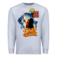 Heather Grey bark at the moon Premium Sweatshirt - artisFamous
