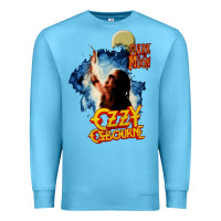 Ocean Blue bark at the moon Premium Sweatshirt - artisFamous
