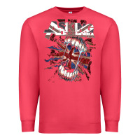 Cardinal asking alexandria flag Premium Sweatshirt - artisFamous
