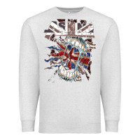 Oatmeal Heather asking alexandria flag Premium Sweatshirt - artisFamous