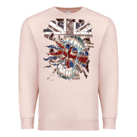 Pale Pink asking alexandria flag Premium Sweatshirt - artisFamous