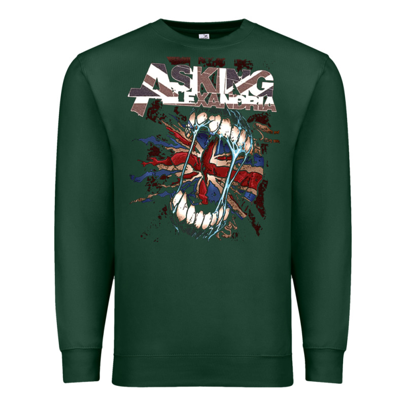 Asking Alexandria Flag Premium Sweatshirt by artisFamous | Teevron