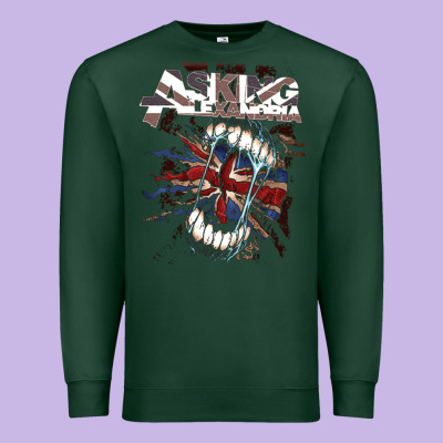 Asking Alexandria Flag Premium Sweatshirt Designed By Artisfamous