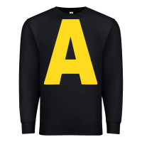 Black letter a chipmunk christmas Premium Sweatshirt - artisFamous