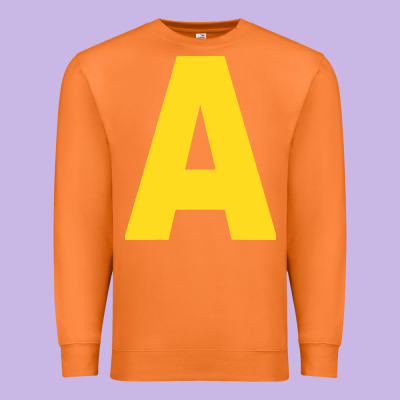Letter A Chipmunk Christmas Premium Sweatshirt Designed By Artisfamous