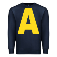 Navy letter a chipmunk christmas Premium Sweatshirt - artisFamous
