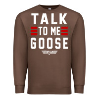Chestnut top gun talk to me goose distressed Premium Sweatshirt - artisFamous