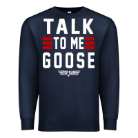 Navy top gun talk to me goose distressed Premium Sweatshirt - artisFamous